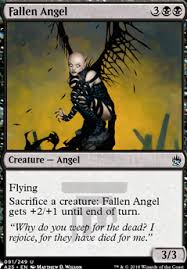 Chords ratings, diagrams and lyrics. Fallen Angel A25 Mtg Card