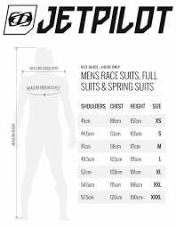 69 Systematic Jet Pilot Wetsuits Size Chart