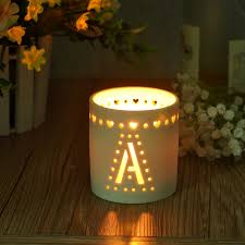 Ceramic candle holders candlesticks wedding centerpieces for cone candles. Ceramic Candle Holders Cylinder Candle Holder Porcelain On Okcandle Com