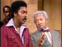 Sanford And Son Fred Sanford And Lamont Sanford Redd Foxx And Demond Wilson Sanford And Son Redd Foxx Demond Wilson