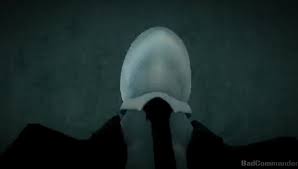 I fucked Slenderwoman and ejaculated on her tits