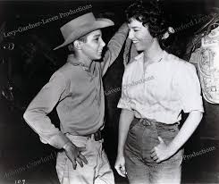 Johnny crawford and chuck connors in the rifleman (1960). Johnny With Gigi Perreau On The Johnny Crawford Legacy Facebook