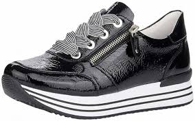 Egal ob zeitlos oder modern, eine hochwertige verarbeitung exklusiver materialien ist bei allen schuhen aus unserem online shop garantiert. Remonte Sneaker Damenschuhe D1302 02 02 Schwarz Schuhe24