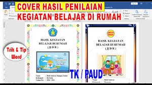 Pada jenjang pendidikan anak usia dini atau yang kita kenal dengan singkatan paud, sistem penilaiannya tidak menggunakan angka atau rentang nilai tetapi menggunakan kategori yang diceklist berdasarkan pengamatan yang diamati guru kepada peserta didik paud. Membuat Cover Penilaian Hasil Belajar Di Rumah Tk Paud Youtube