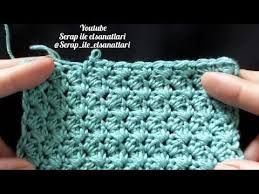 En Kolay Orgulerden Biri Suzette Stitch Youtube Tig Desenleri Orgu Boncuk