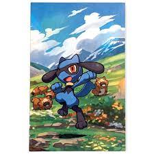Pokemon Art Card: Riolu #447 | eBay