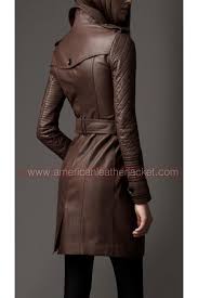 Castle Kate Beckett Leather Trench Coat Leather Trench Coat Coats For Women Coat Dress