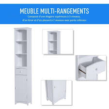 Ce meuble de salle de bain vous offrira un espace de rangement optimal tout en offrant un charme irrésistible à votre salle de bain. New Joey Here Meubles Bas Salle De Bains Gifi Armoire Miroir Murale De Salle De Bain Acier Inoxydable 3 Niveaux De Rangement 40l X 13l X 60h Cm Colonne Et Meuble De Rangement