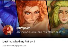 CptPopcorn | Creating Art, Illustrations, mini-stories, spicy sauce. |  Patreon