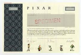 Apple stock certificate template paspas. Rare 2005 Pixar Stock Certificate With Steve Jobs Facsimile Signature Will Be In Aia S July 24th Artwire Press Release From Artfixdaily Com