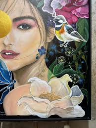 Painting of People Dancing and Having Fun