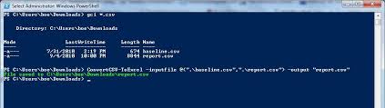Go to the directory of the csv file is located. Converting Csv File Or Files Into An Excel Workbook Learn Powershell Achieve More