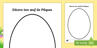 Consultez la date et l'origine de la fête de pâques qui célèbre la résurrection du christ jésus. Decore Ton Oeuf De Paques Feuille D Activites