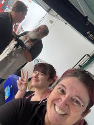 Great to see my fellow sisters and brothers at Cook Mcdougal's today before  the rally