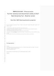 Image result for Start Back Screening Tool