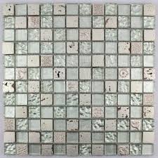 Carrelage Pierre Et Verre Mosaique Metallic Silver Salle De Bains En Verre Mosaique Douche Mosaique De Pierre