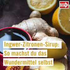 Ingwer Zitronen Sirup So Machst Du Das Wundermittel Selbst Utopia De In 2020 Ingwer Zitrone Hausmittel Gesunde Getranke Rezepte