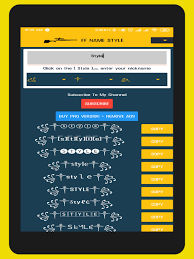 Free fire players are always looking for stylish names that will make them stand out in the battle royale game. Ff Name Style Creator For Free Nickname Gamer For Android Apk Download