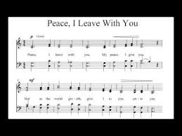 This is why peace is very important. Peace I Leave With You Youtube