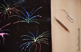 Nos conseillers artificiers restent à votre disposition pour plus de renseignements au 01.30.36.59.50. Diy Fabriquer Carte A Gratter Et Feu D Artifice 14 Juillet Craie Grasse Bouillondidees 2 Carte A Gratter Carte Artifice