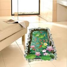 Decor tiles was opened in 1976 and is still privately owned by the same family. Buy Jaamso Royals 3d Fish Pond Floor Stickers Diy Home Decor Living Room Bedroom Kitchen Bathroom Tile Floor Wall Decals Self Adhesive Online Get 74 Off