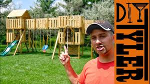 Give our swing set kit options a gander so that you can get your backyard ready for all sorts of fun! Building The World S Greatest Swing Set Part 1 Youtube