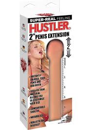 Hustler 2 Inch Penis Extension Flesh 8 Inch - SecretsBoutiques.com
