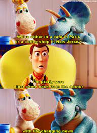 While this was a funny moment, i felt it in the depths of my soul. Disney Quotes Toy Story Quotesgram