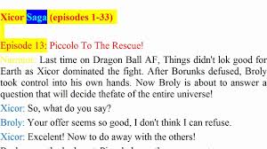 We have an official manga continuation in the dragon ball gt world that wrapped up five years ago by the person who's currently in charge of producing the other official continuation of the story at the moment. Download Dragon Ball Af Xicor Saga Episodes 1 33 Episode 10 Revival Of Fusion Borunks Fan Fic Part10 Mp4 Mp3 3gp Naijagreenmovies Fzmovies Netnaija