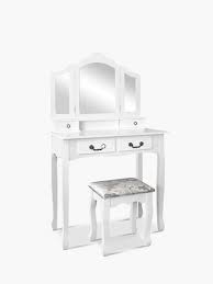 It has two cabinets and two drawers. Buy Dressing Table With Mirror White Online Australia