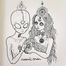 Cosmic Order Aliens Tumblr Drawing Third Eye Chakras Beleive Third Eye Art Art Weird Drawings