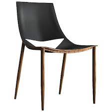 Sloane Dining Chair Black On Teak Open Box Return By Modloft At Lumens Com Dining Chairs Leather Dining Chair