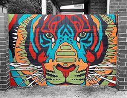 Street Art Painting Spray Paint 1 Grades 6 12 One River School Allendale
