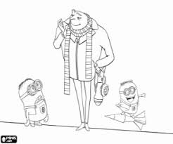 Kleurplaten Verschrikkelijke Ikke Despicable Me Kleurplaat 2