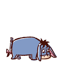 Winnie The Pooh Eeyore Sticker Winnie The Pooh Eeyore Sad Discover Share Gifs