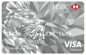 For hsbc low rate credit card, as at 4 december 2019 and subject to change). Hsbc Visa Platinum Card