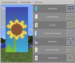 Girassol Minecraft Banner Designs Minecraft Designs Minecraft Crafts