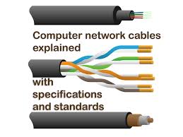 Several variations are shown below. Network Cable Types And Specifications