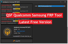 Wait until the process is done and you can . Download Qsf Qualcomm Samsung Frp Tool V1 0 Free Latest Version
