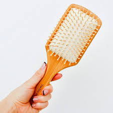 We suggest starting with the paddle brush—it's suitable for all hair types (especially longer and thicker ones), great for detangling, smoothing, and defrizzing. The Eco Warrior Paddle Hair Brush The Eco Warrior