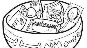 Select from 32084 printable crafts of cartoons, nature, animals, bible and many more. 4 Best Halloween Candy Coloring Pages Printable Printablee Com