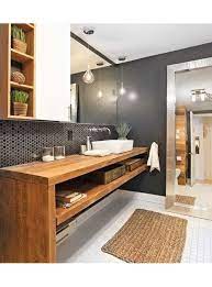 Xlab La Fabbrica Delle Idee Propone Un Arredo Bagno Realizzato Interamente In Legno La Nuova Linea Linear Con Forme Sempli Bagni Chic Bagno Arredamento Bagno