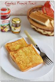 Dip bread in batter and fry till golden brown on both sides. Eggless French Toast Recipe Easy French Toast Without Eggs Sharmis Passions