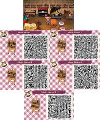 Acnl Music Notes Wall Poster Qr Codes By Acnl Qr Codez Deviantart Com On Deviantart Animal Crossing Animal Crossing 3ds Qr Codes Animals