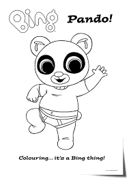 Bajka opowiada o pięknej dziewczynie. Bing Bunny Character Colouring Sheets Bing Bunny Bunny Coloring Pages Coloring Sheets