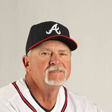 Talking prospects with West Michigan manager Larry Parrish