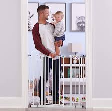 Amazon Com Regalo Wall Safe 41 5 Extra Tall Safety Gate Includes 4 Pack Wall Shield Anti Scuff Pads 2 4 Extension Kit 4 Pack Pressure Mount Kit 4 Pack Wall Cups Mounting Kit White