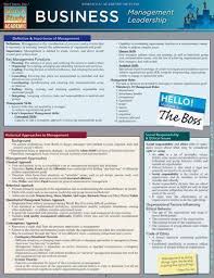 Business Management Leadership Laminated Reference Guide Realestatecourses Business Management Degree Business Leadership Business Leadership Management