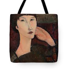 Adrienne Long Sleeve T-Shirt by Amedeo Modigliani