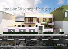Maison 3d Dakar Senegal Projet R 1 Facade 3d Moderne Maison 3d Maison Architecte Moderne Maison